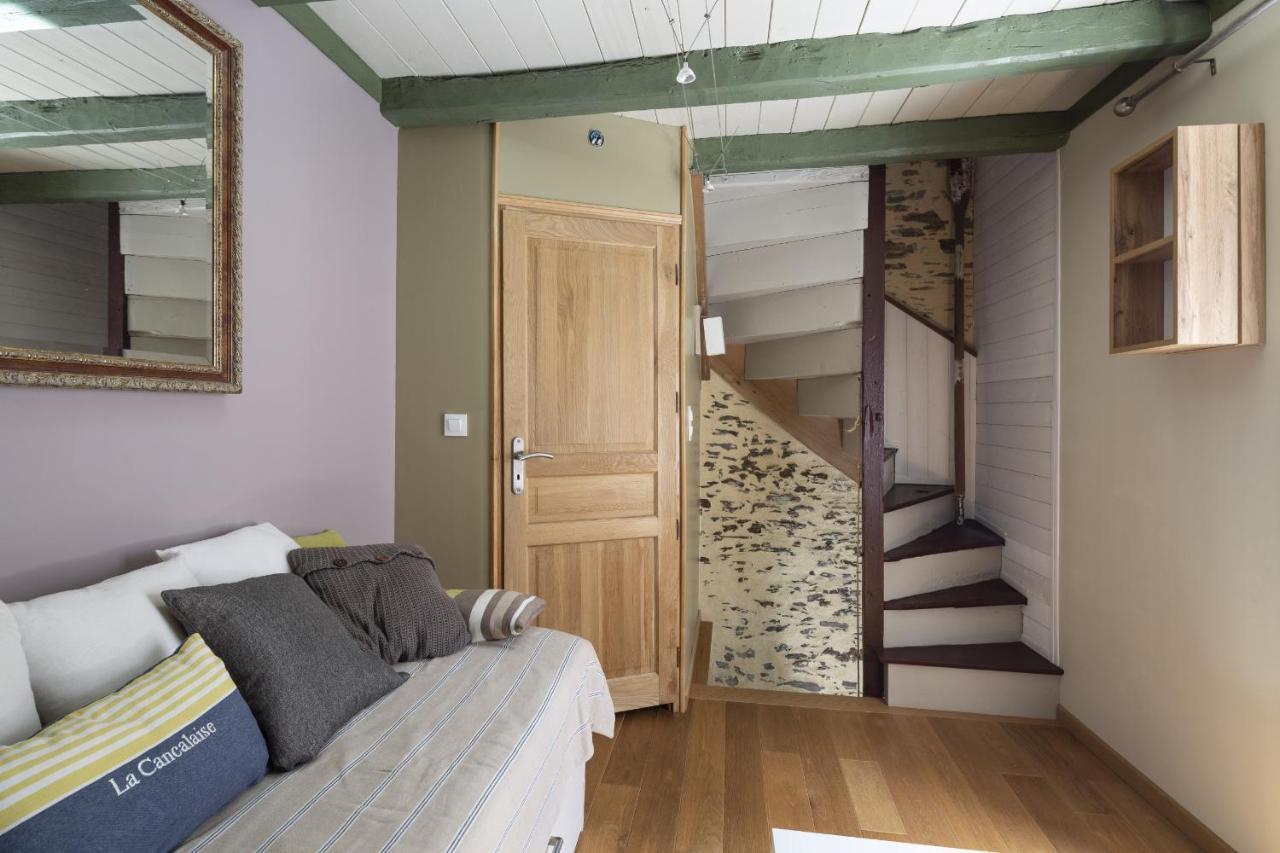 Ferienwohnung Cancale, Centre Ville, Triplex Le Pecheur Exterior foto